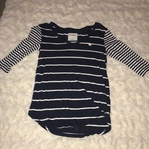 Abercrombie kids quarter sleeve shirt